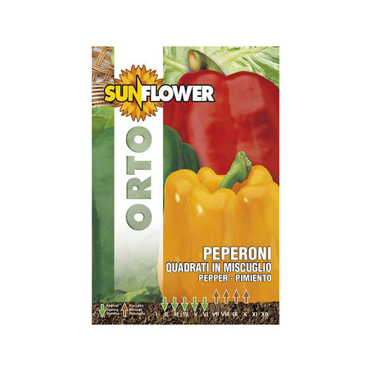 Sementi Misticanza Peperoni Sunflower