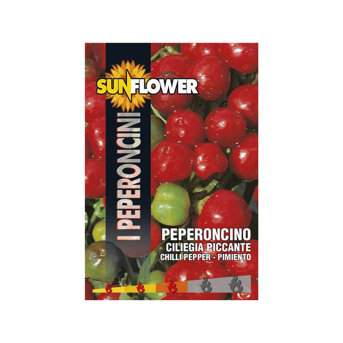 Sementi Peperoncino Ciliegia Sunflower
