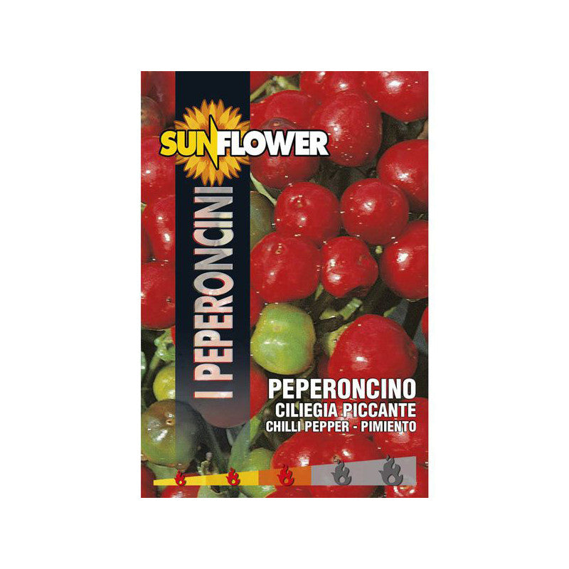 Sementi Peperoncino Ciliegia Sunflower