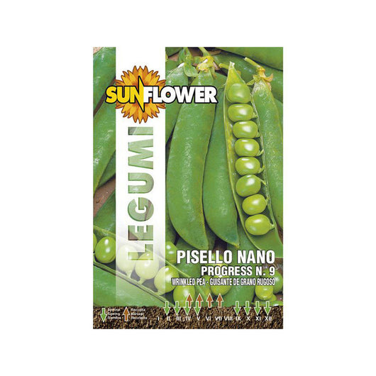 Sementi Pisello Nano Progress 9 Sunflower