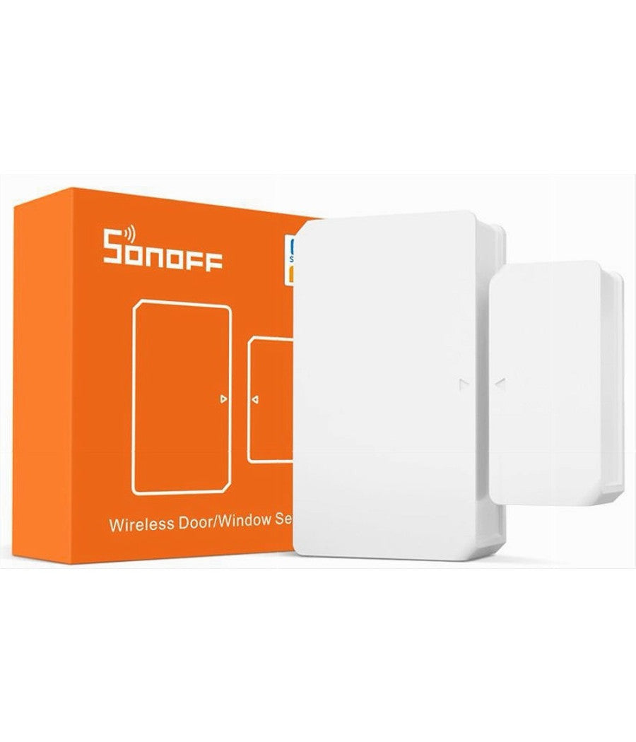 Sensore Contatto Magnetico Porte Finestre Wifi 433mhz Zigbee Smart Sonoff Snzb-04         