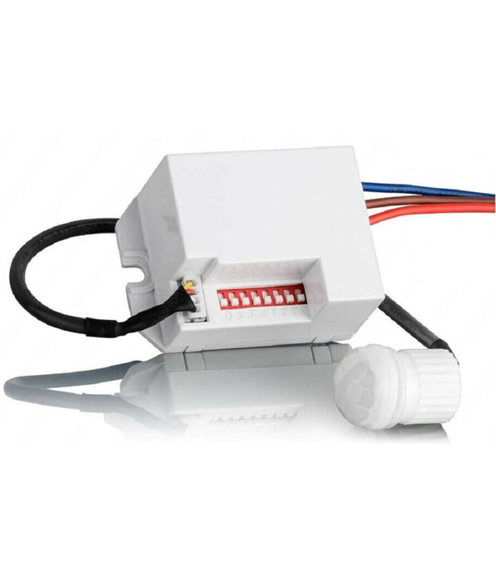 Sensore Di Movimento A Infrarossi Bianco Per Lampade Led Max 800 W Ip20 Ycb1050         