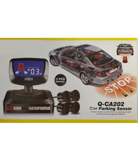 Sensore Di Parcheggio Auto Sistema A 4 Sensori Display Led Ad Ultrasuoni Q-ca202         