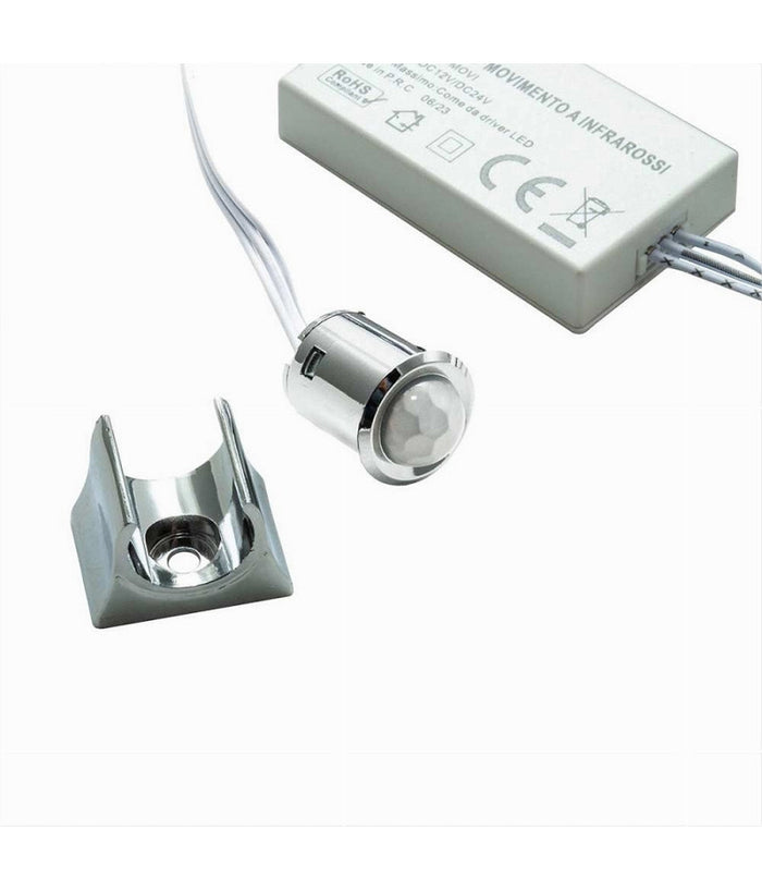 Sensore Interruttore Infrarossi Passaggio Pir Luci Strip Led Mobili 12/24v Sen-movi         