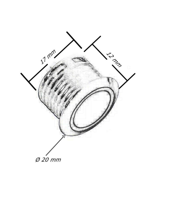 Sensore Interruttore Touch Per Luci Strip Led Pulsante Per Mobili 12/24v Sen-ta         