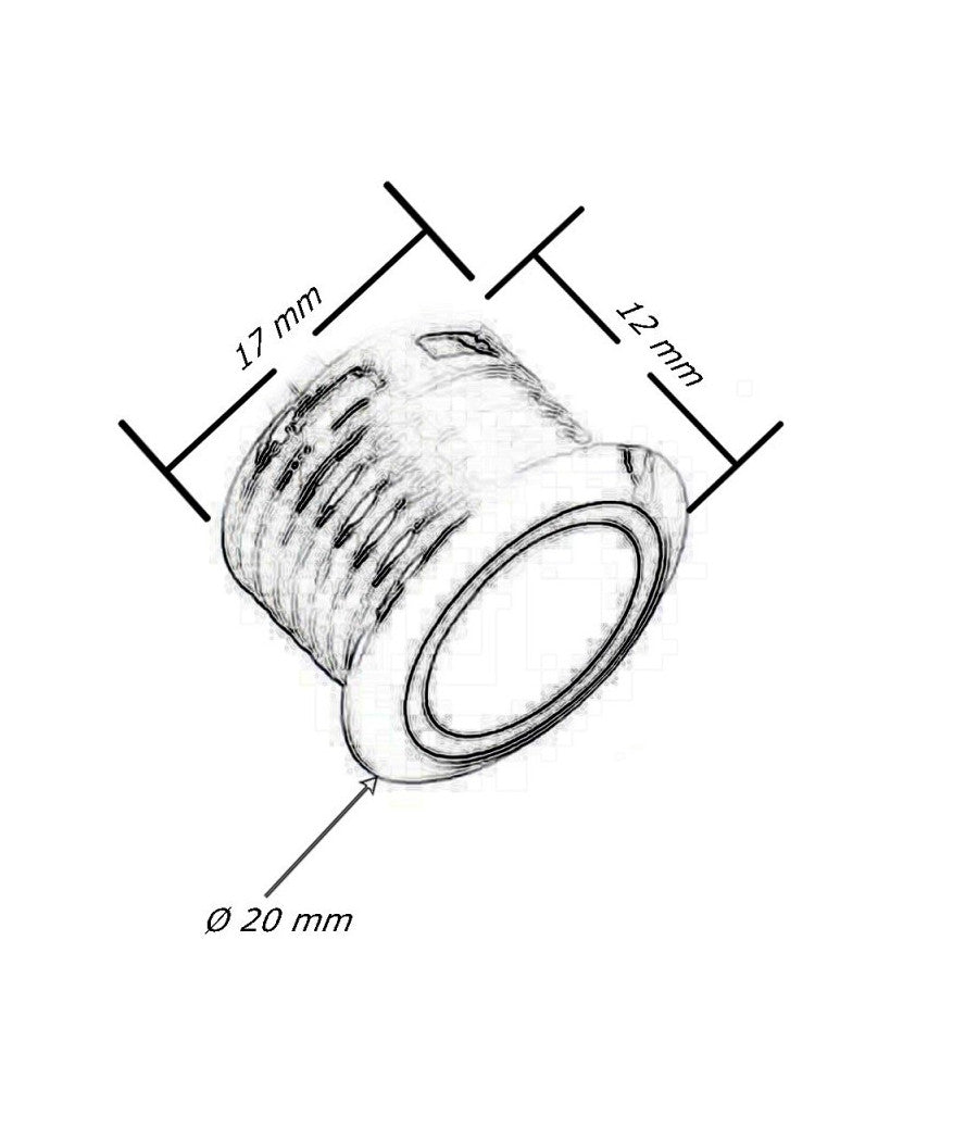 Sensore Interruttore Touch Per Luci Strip Led Pulsante Per Mobili 12/24v Sen-ta         