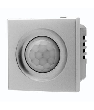 Sensore Movimento Pir Infrarossi 2m Timer Silver Compatibile Bticino Axolute         