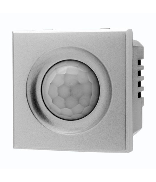Sensore Movimento Pir Infrarossi 2m Timer Silver Compatibile Bticino Axolute         