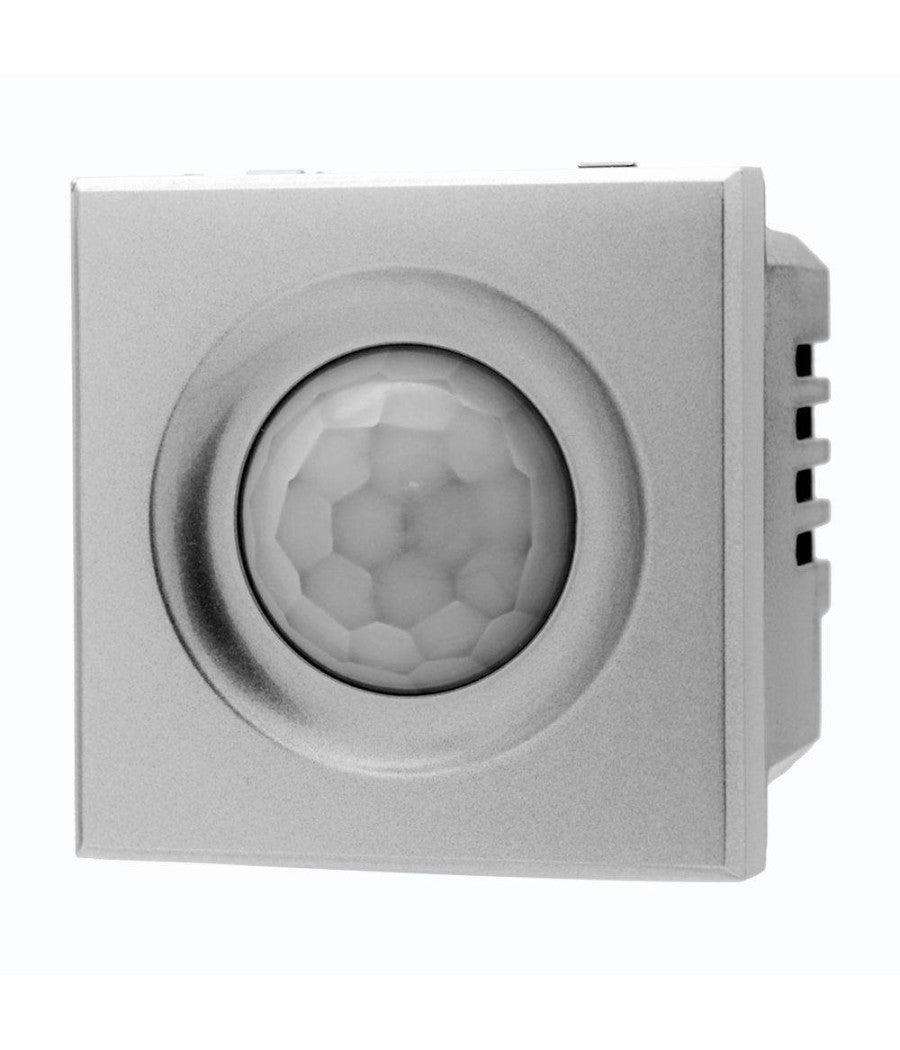 Sensore Movimento Pir Infrarossi 2m Timer Silver Compatibile Bticino Axolute         