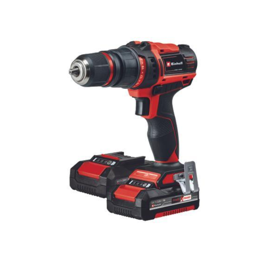 Trapano Avvitatore a Batteria 18V EINHELL TE-CD 18/45 3X-Li Con Accessori