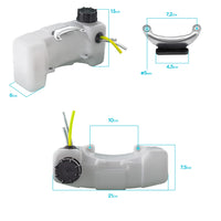 Serbatoio del carburante per motozappa 52cc serbatoio di ricambio completo di supporto motore per motozappa 52cc