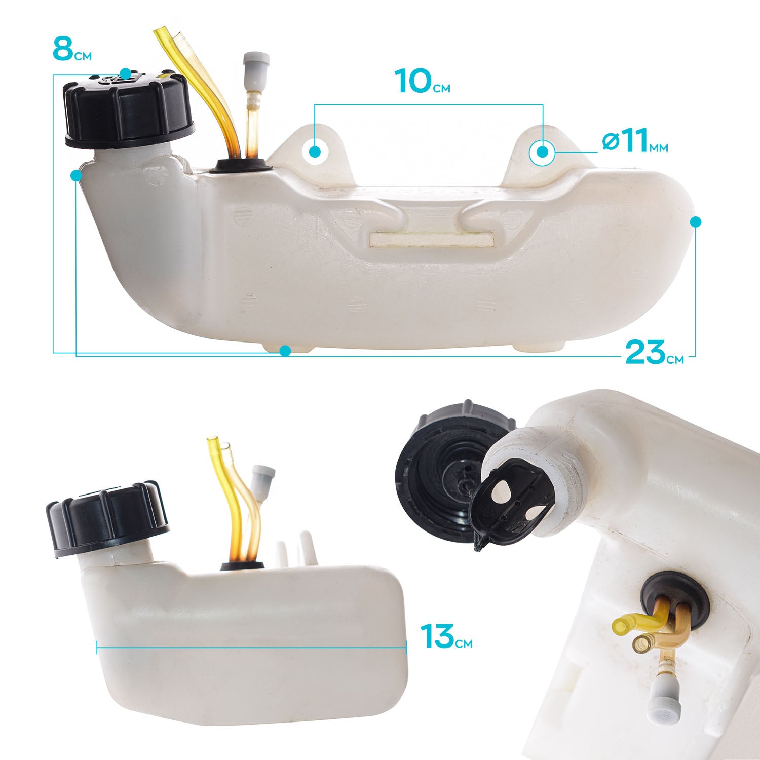 Serbatoio Carburante da 1L per decespugliatori tagliaerba e tagliabordi