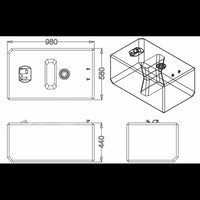 SERBATOIO CARBURANTE LT.207
