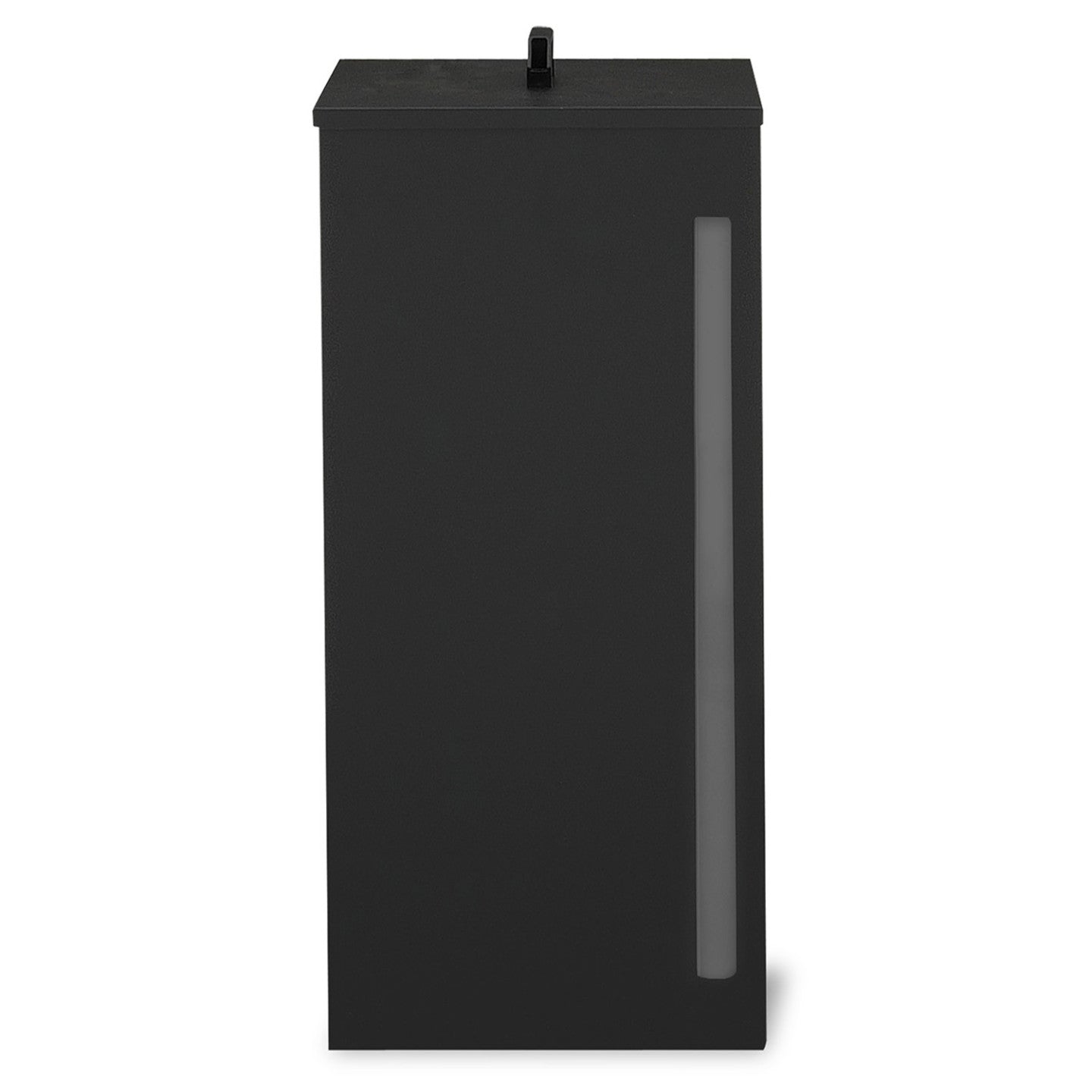 IDMarket - Serbatoio da 55 kg per pellet nero 36 x 36 x 87 cm