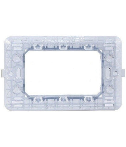 Serie Bticino Frutti Matix Compatibile Presa Schuko Lan Pulsante Deviatore Usb      Supporto 3 Posti   