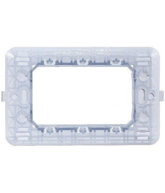 Serie Bticino Frutti Matix Compatibile Presa Schuko Lan Pulsante Deviatore Usb      Supporto 3 Posti   