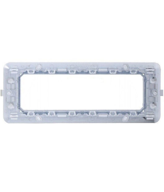 Serie Bticino Frutti Matix Compatibile Presa Schuko Lan Pulsante Deviatore Usb      Supporto 6 Posti   