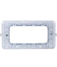 Serie Bticino Frutti Matix Compatibile Presa Schuko Lan Pulsante Deviatore Usb      Supporto 4 Posti   