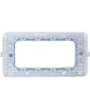 Serie Bticino Frutti Matix Compatibile Presa Schuko Lan Pulsante Deviatore Usb      Supporto 4 Posti   