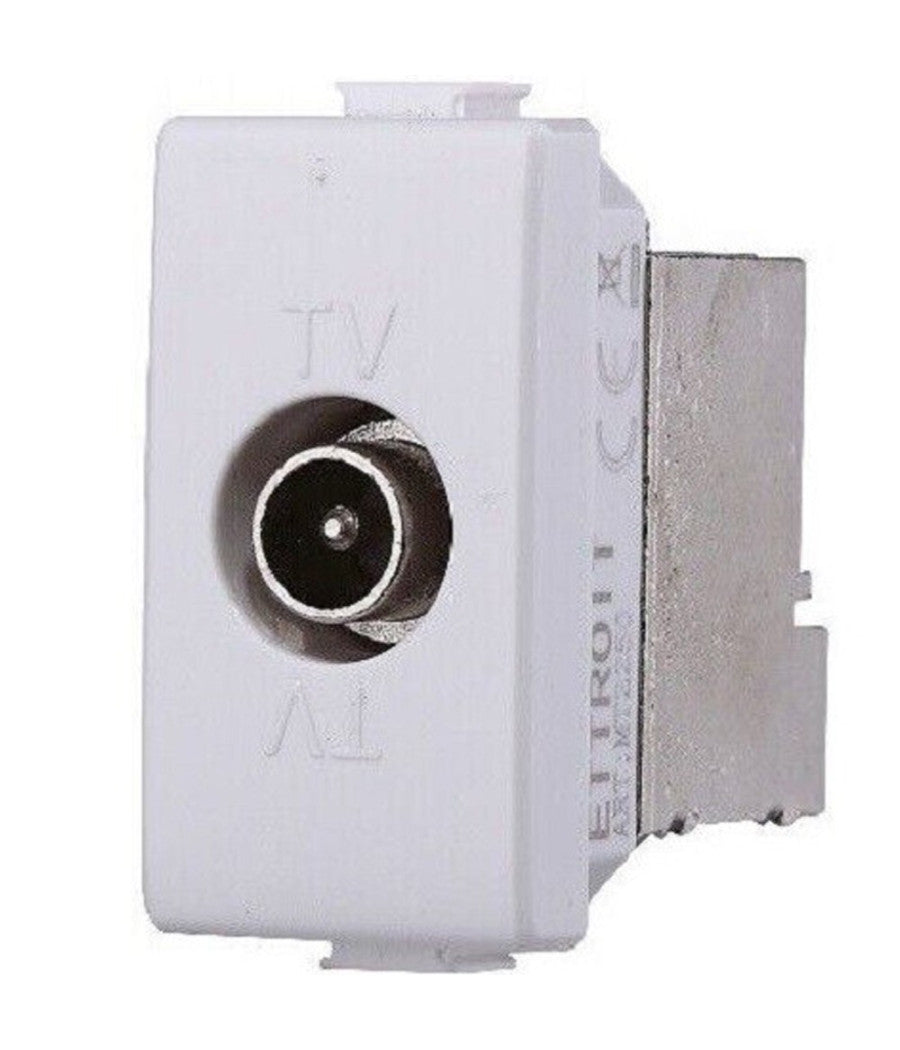 Serie Bticino Frutti Matix Compatibile Presa Schuko Lan Pulsante Deviatore Usb      Presa Tv Maschio   