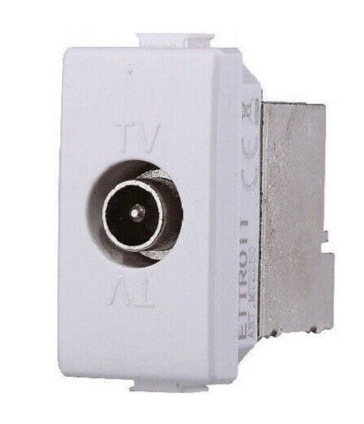 Serie Bticino Frutti Matix Compatibile Presa Schuko Lan Pulsante Deviatore Usb      Presa Tv Maschio   