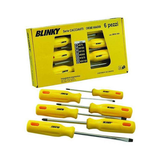 Serie Cacciaviti Blinky Crv Taglio/Croce Pezzi 6