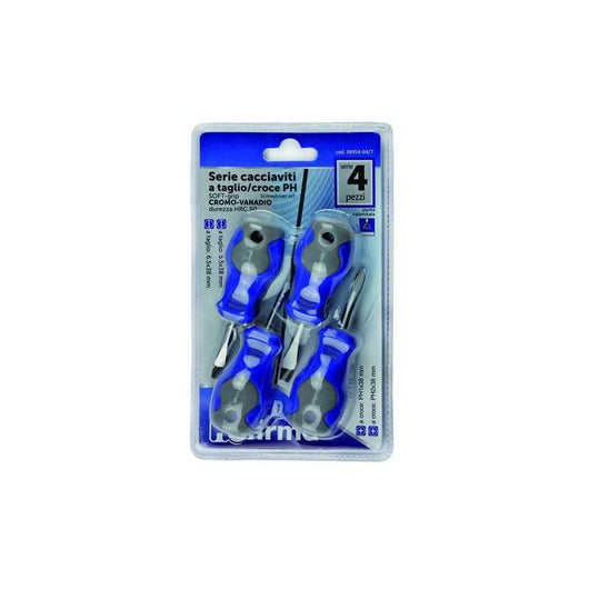 Serie Cacciaviti Hu-Firma Crv Nani Taglio/Croce-Ph Pezzi 4