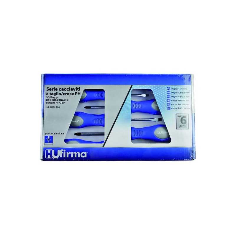 Serie Cacciaviti Hu-Firma Crv Taglio/Croce-Ph Pezzi 6