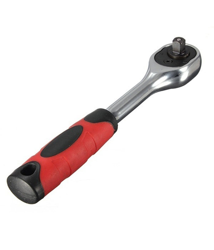 Serie Chiave A Cricchetto Reversibile 1/2" Kit Da 11pz Con Bussole Esagonali         