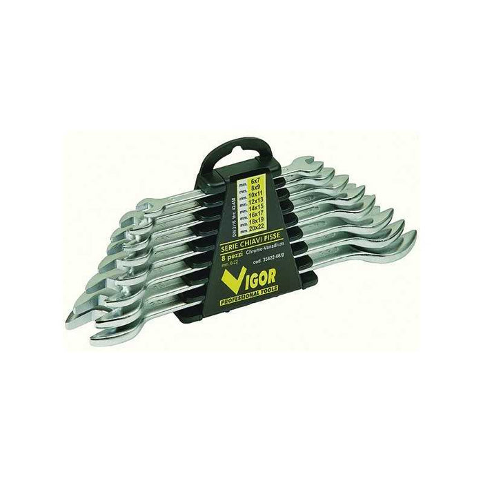 Serie Chiavi Fisse Vigor Crv-Din3110 Pezzi 8