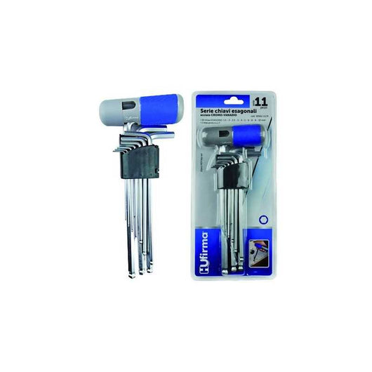 Serie Chiavi Hu-Firma Esagonali Impugnat.T Pezzi 11