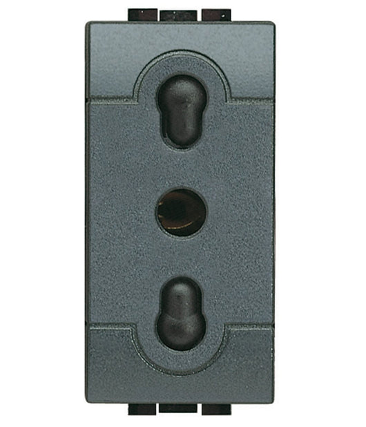 Serie Living International Compatibile Apparecchi Di Comando Moduli Prese Interr      Presa Bipasso   