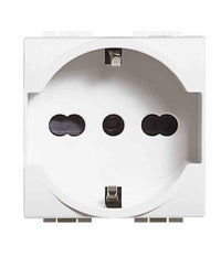 Serie Living International Compatibile Apparecchi Di Comando Moduli Prese Interr      Presa Shuko   