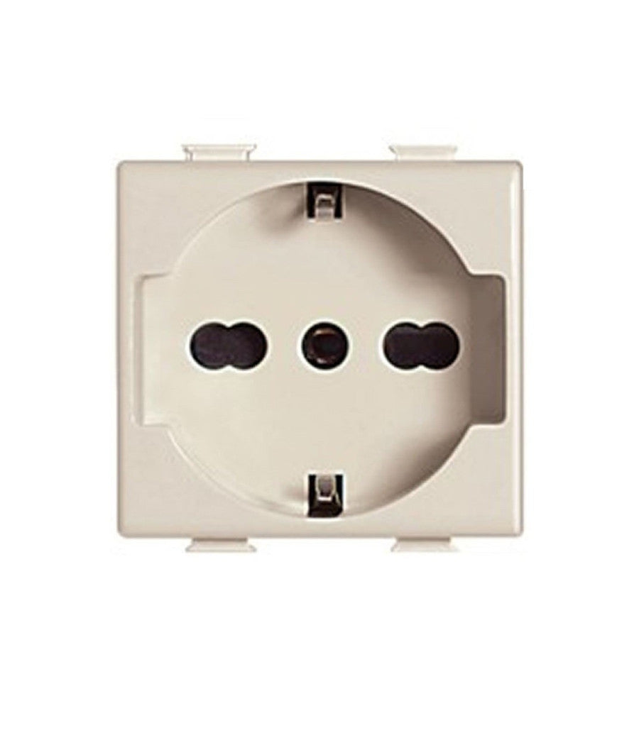 Serie Magic Compatibile Interruttori Bipolari Unipolari Prese Compatibili Moduli      Presa Shuko   