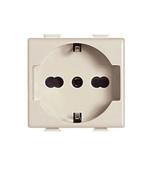 Serie Magic Compatibile Interruttori Bipolari Unipolari Prese Compatibili Moduli      Presa Shuko   