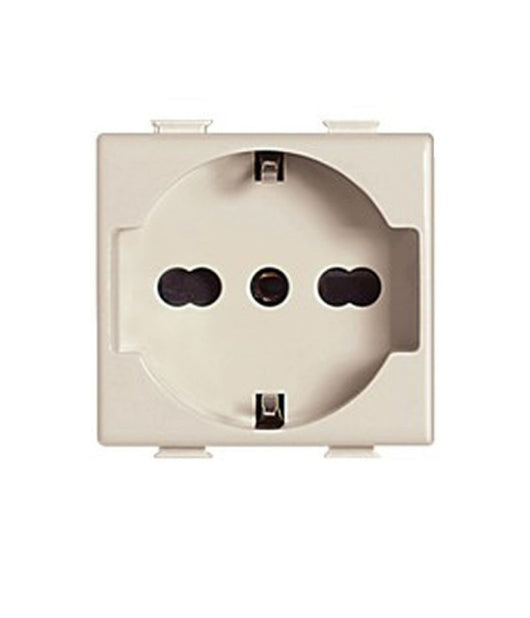 Serie Magic Compatibile Interruttori Bipolari Unipolari Prese Compatibili Moduli      Presa Shuko   