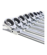 Serie Set Kit 7 Chiavi Snodo A Cricchetto Flessibili In Valigetta Trasporto         