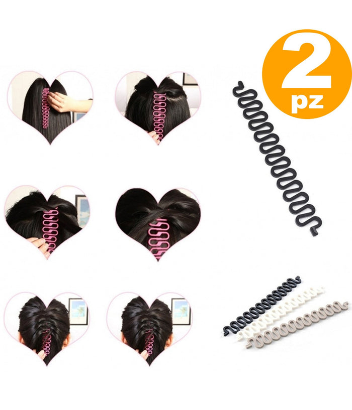 Serpente Accessori Per Capelli French Treccia Criss Crosser Acconciatura Donna         