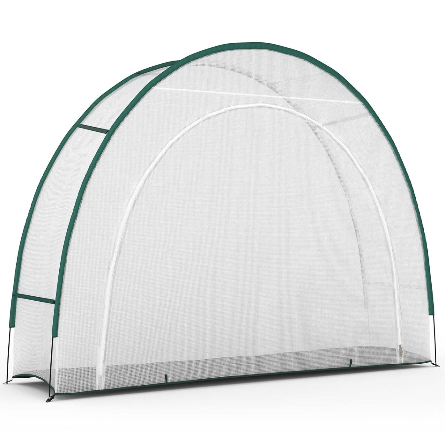 IDMarket - Serra a mezza luna 300 x 80 x 220 cm balcone e terrazza