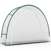 IDMarket - Serra a mezza luna 300 x 80 x 220 cm balcone e terrazza