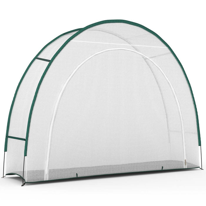 IDMarket - Serra a mezza luna 300 x 80 x 220 cm balcone e terrazza