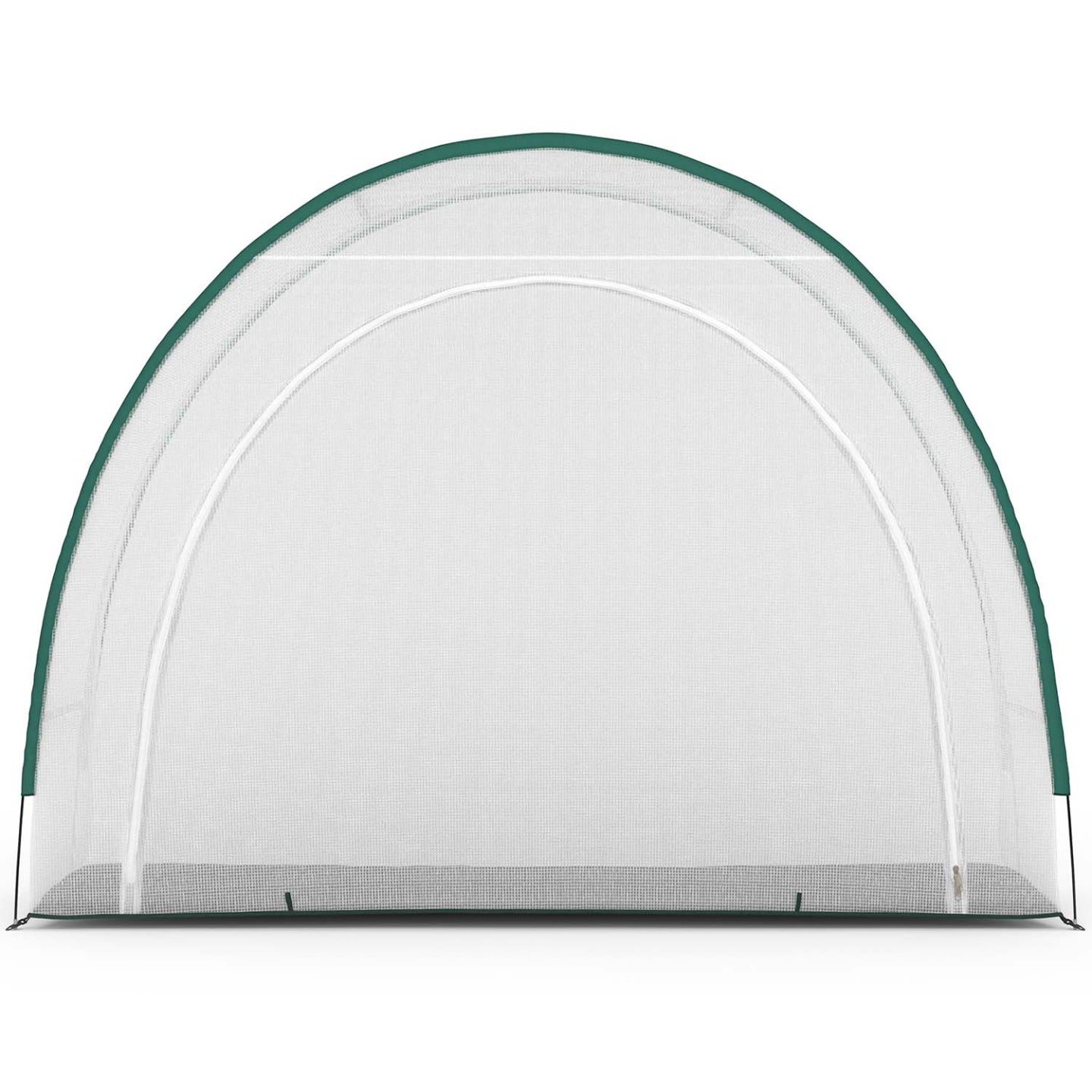 IDMarket - Serra a mezza luna 300 x 80 x 220 cm balcone e terrazza