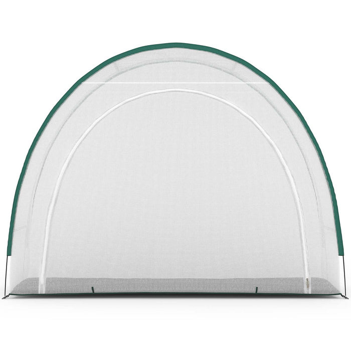 IDMarket - Serra a mezza luna 300 x 80 x 220 cm balcone e terrazza