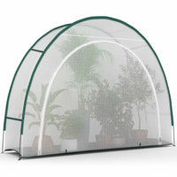 IDMarket - Serra a mezza luna 300 x 80 x 220 cm balcone e terrazza