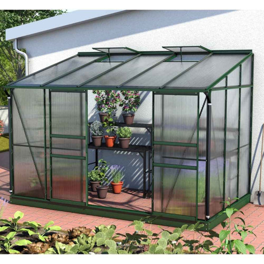 Serra da Parete Vitavia Ida 6500 Verde Policarbonato 6 mm 201x324 H 222 cm