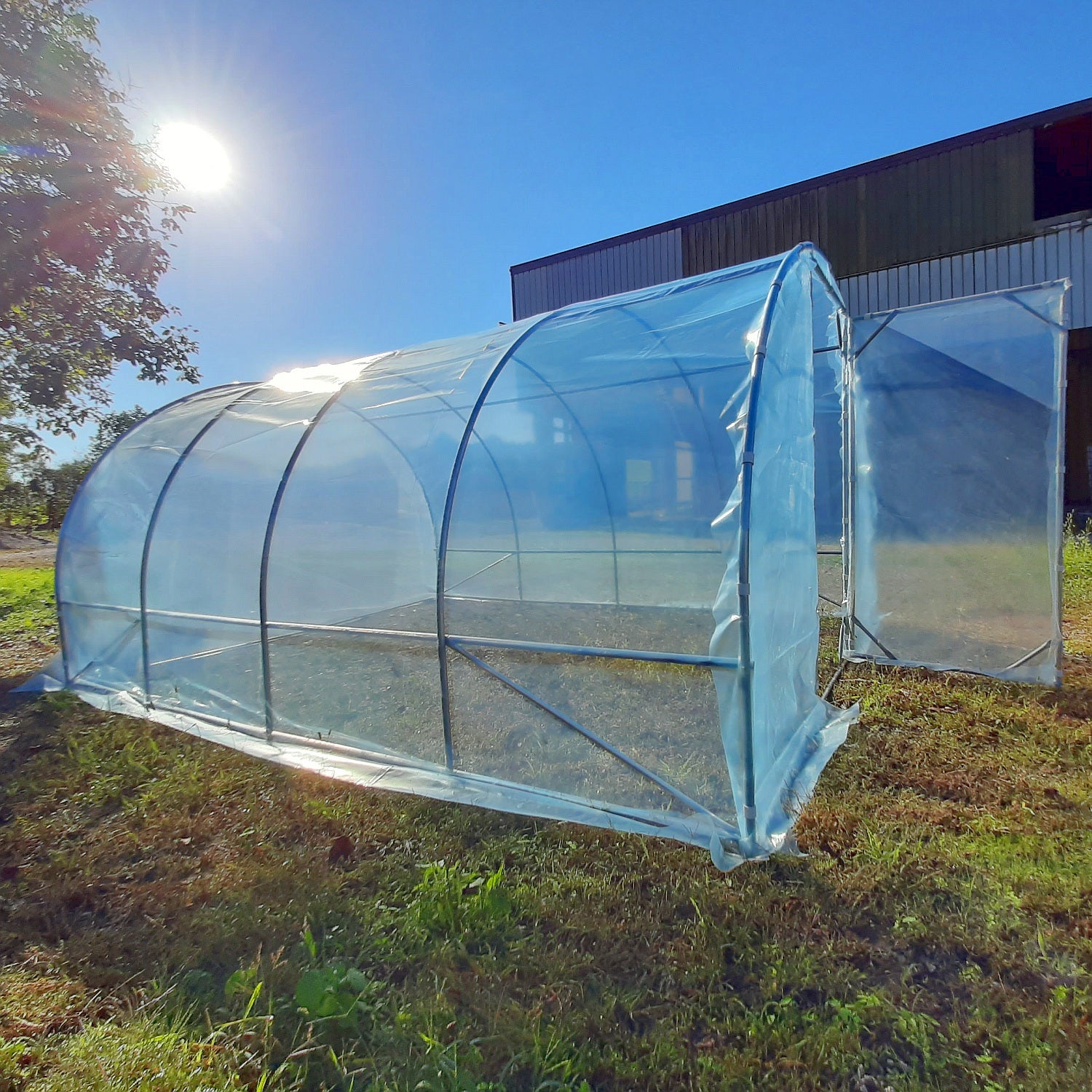 Serra Easy Plus 3,5x6m con copertura PE 200MC