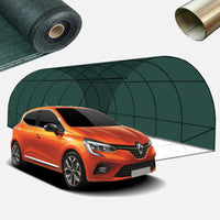 Serra Tunnel Easy SOL 3,5x11m con rete ombreggiante