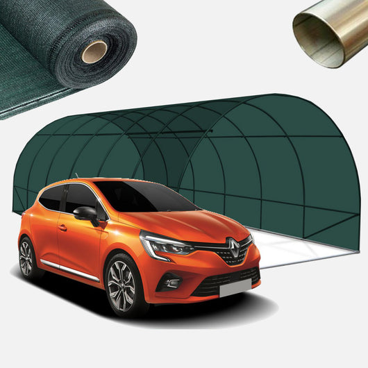 Serra Tunnel Easy SOL 3,5x3m con rete ombreggiante