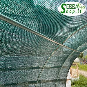 Serra Tunnel Easy SOL 4x8m con rete ombreggiante