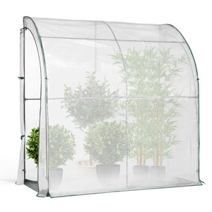 IDMarket - Serra invernale a parete 80 x 200 cm